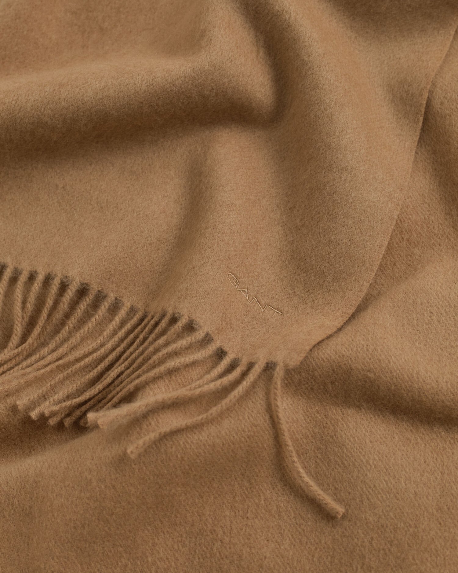 Vævet uldhalstørklæde