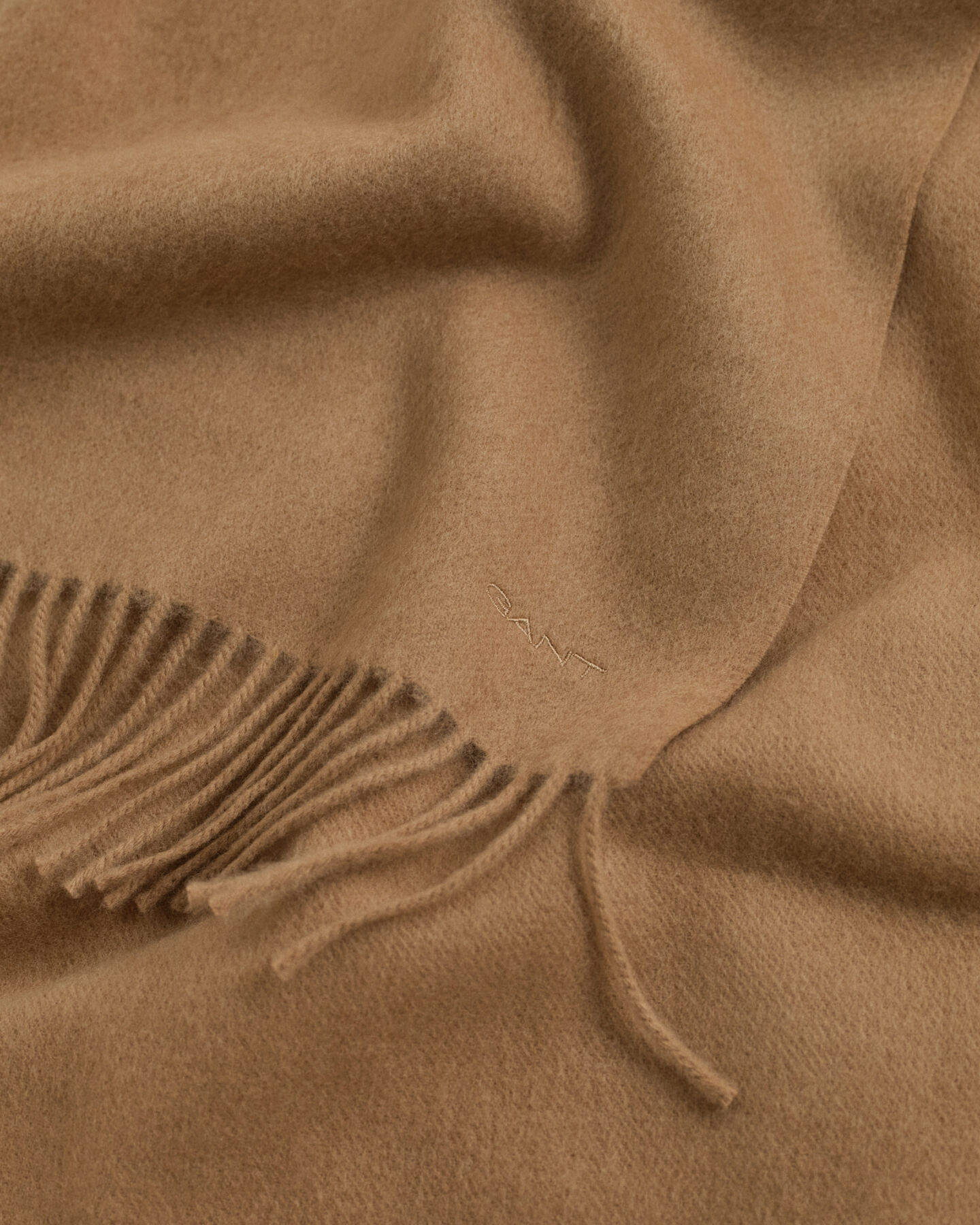 Vævet uldhalstørklæde