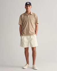 Sunfaded jersey poloskjorte