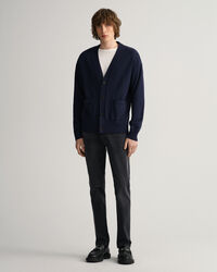 Cardigan af supimabomuld