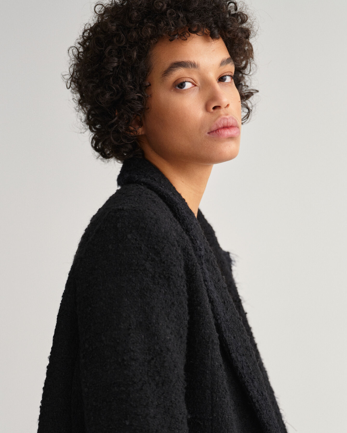 Blazerjakke af tweed