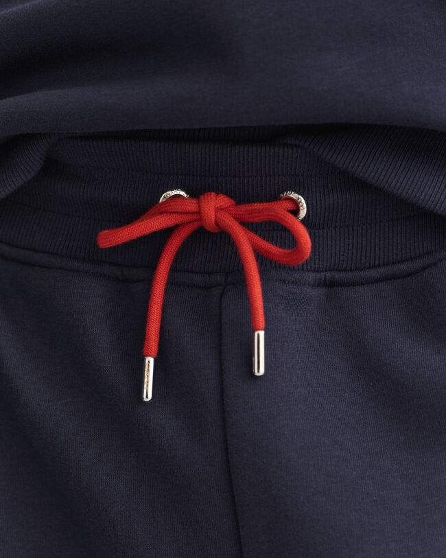 Joggingbukser med kontrastfarvet side