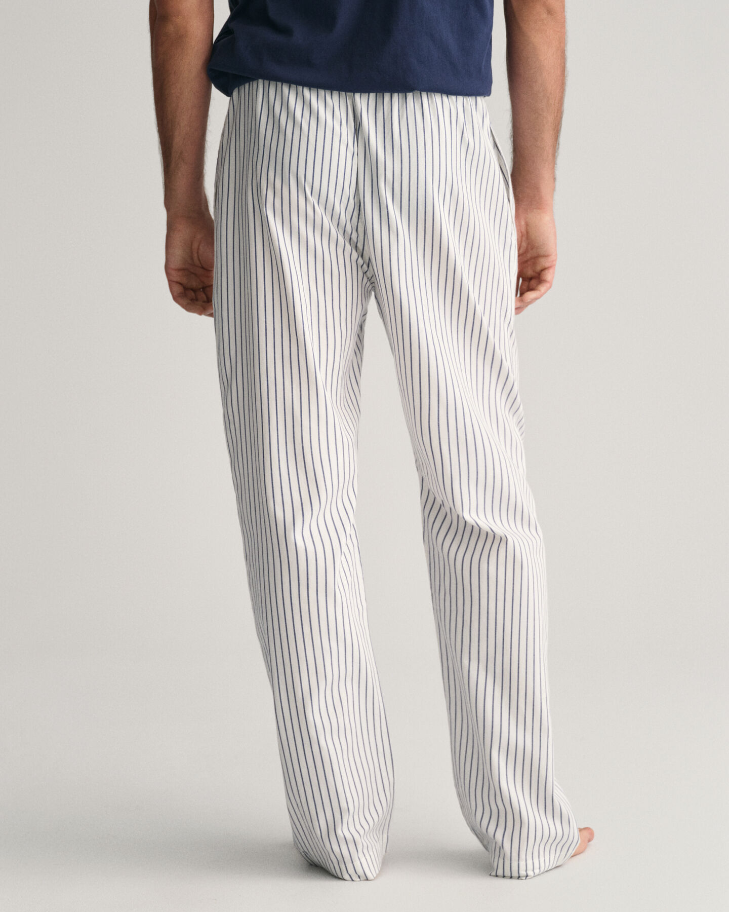 Stribede pyjamasbukser