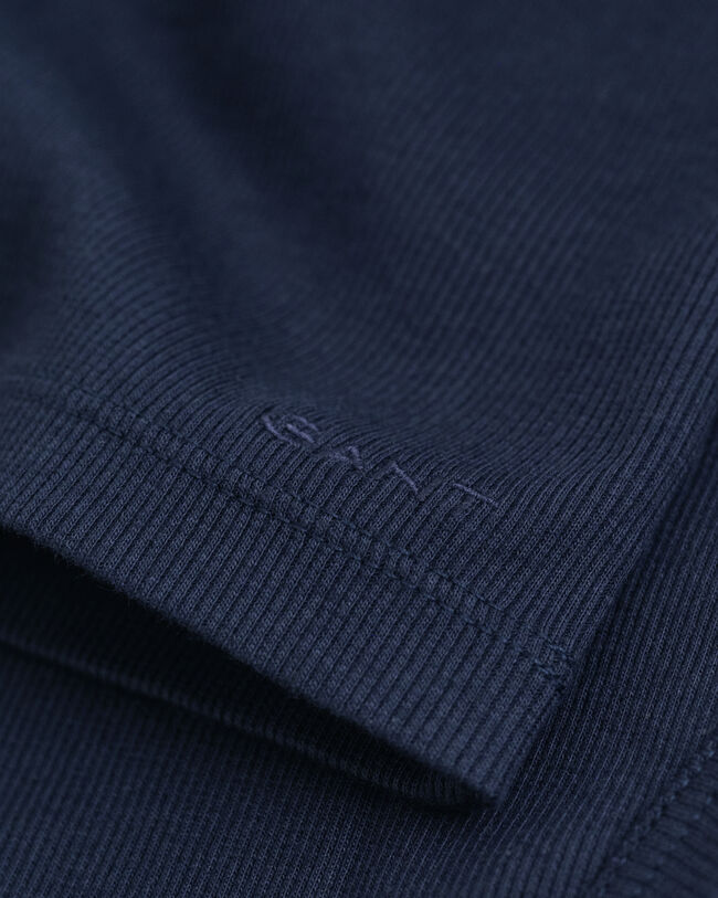 Slim fit ribstrikket tanktop