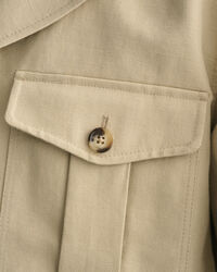 Relaxed fit jakkesæt-jakke af bomuld og hør