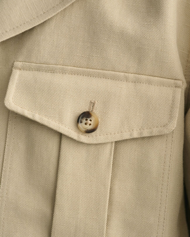 Relaxed fit jakkesæt-jakke af bomuld og hør