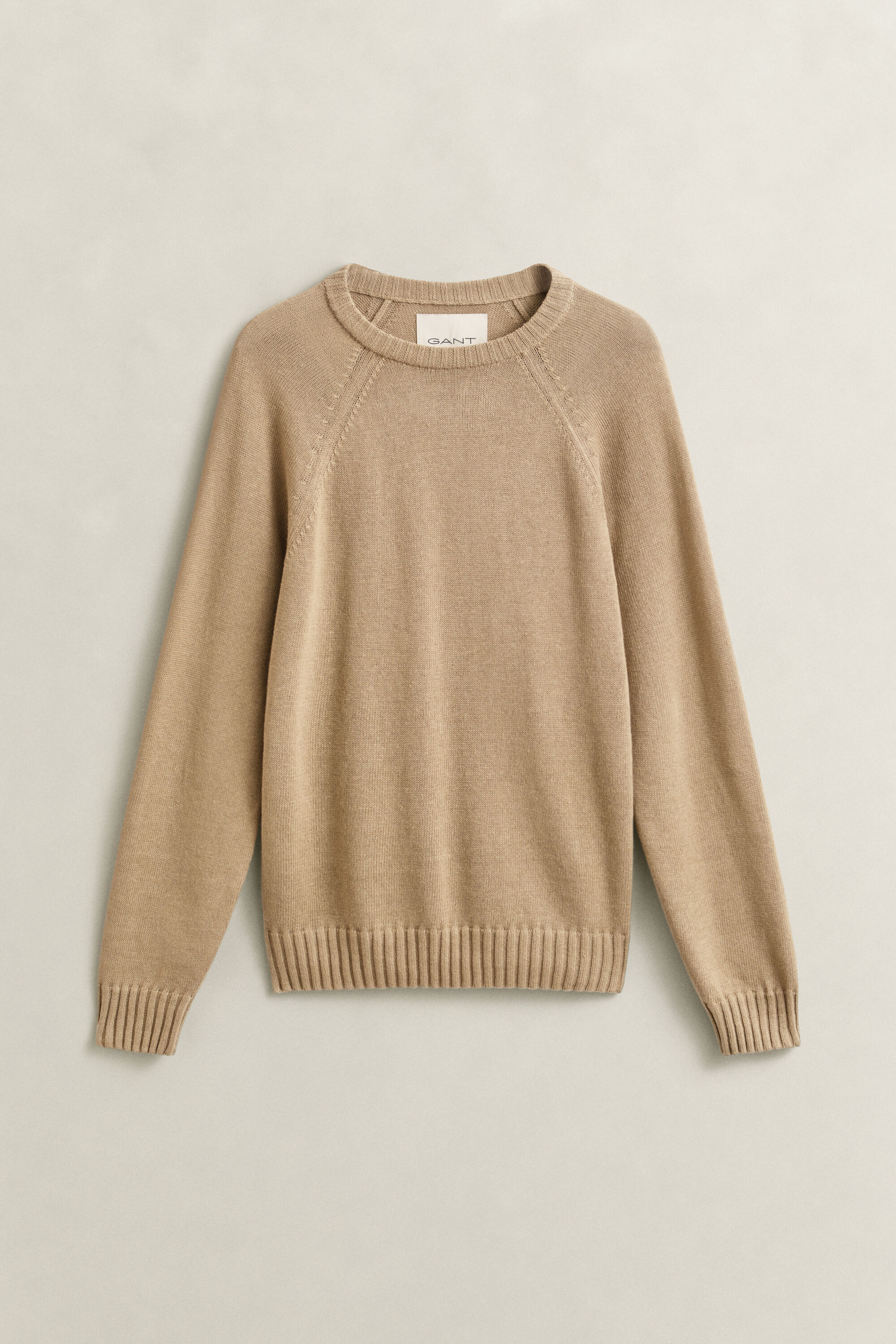 Sweater af hørblanding