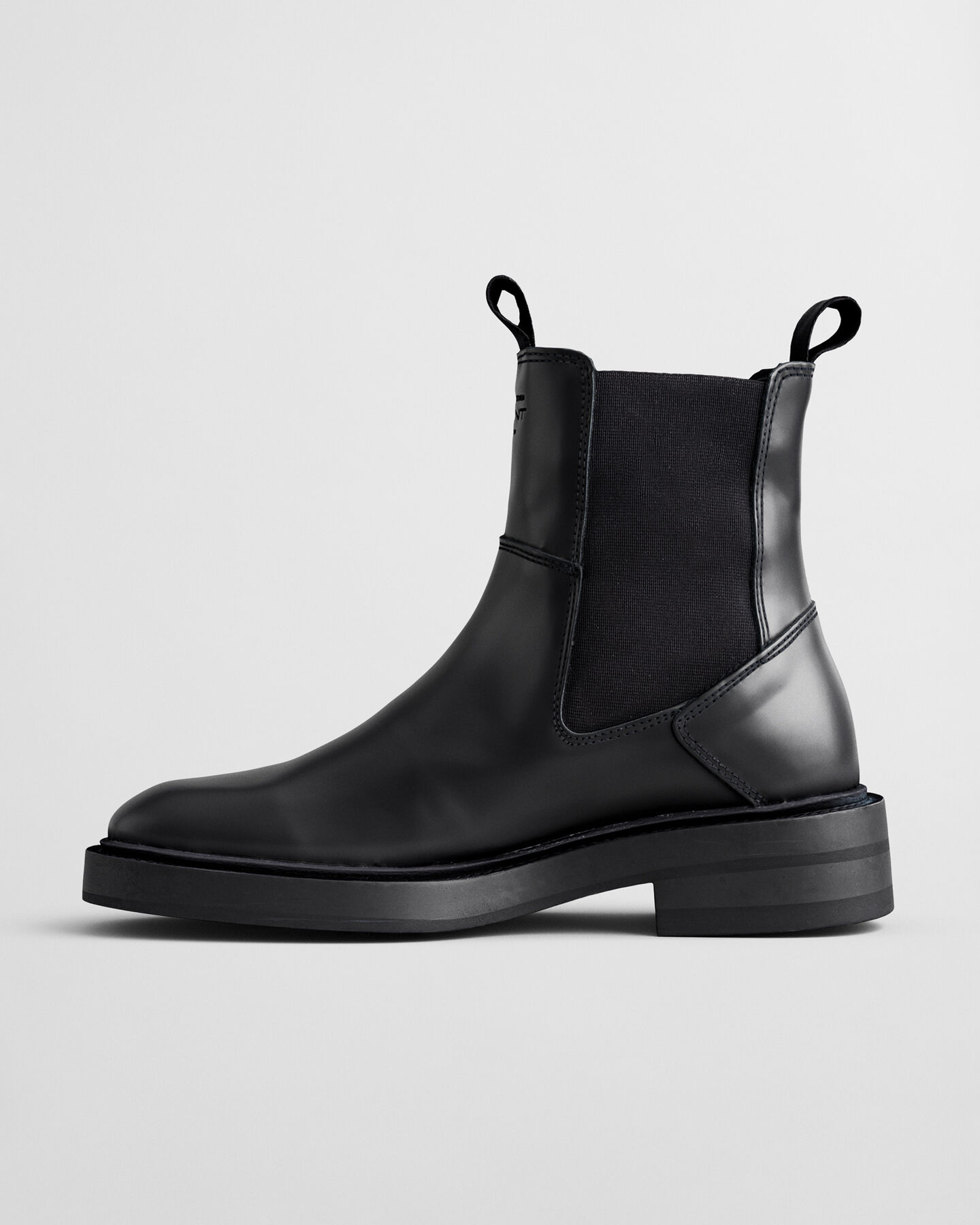 Fallwi mellemhøje læderstøvler