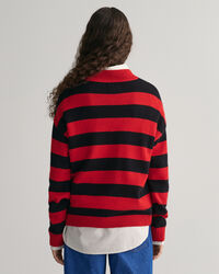 Barstripe crewneck sweater