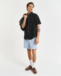 Regular fit Sunfaded shorts med løbesnor