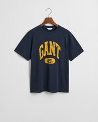 Teens T-shirt med GANT 49 Arch-tryk