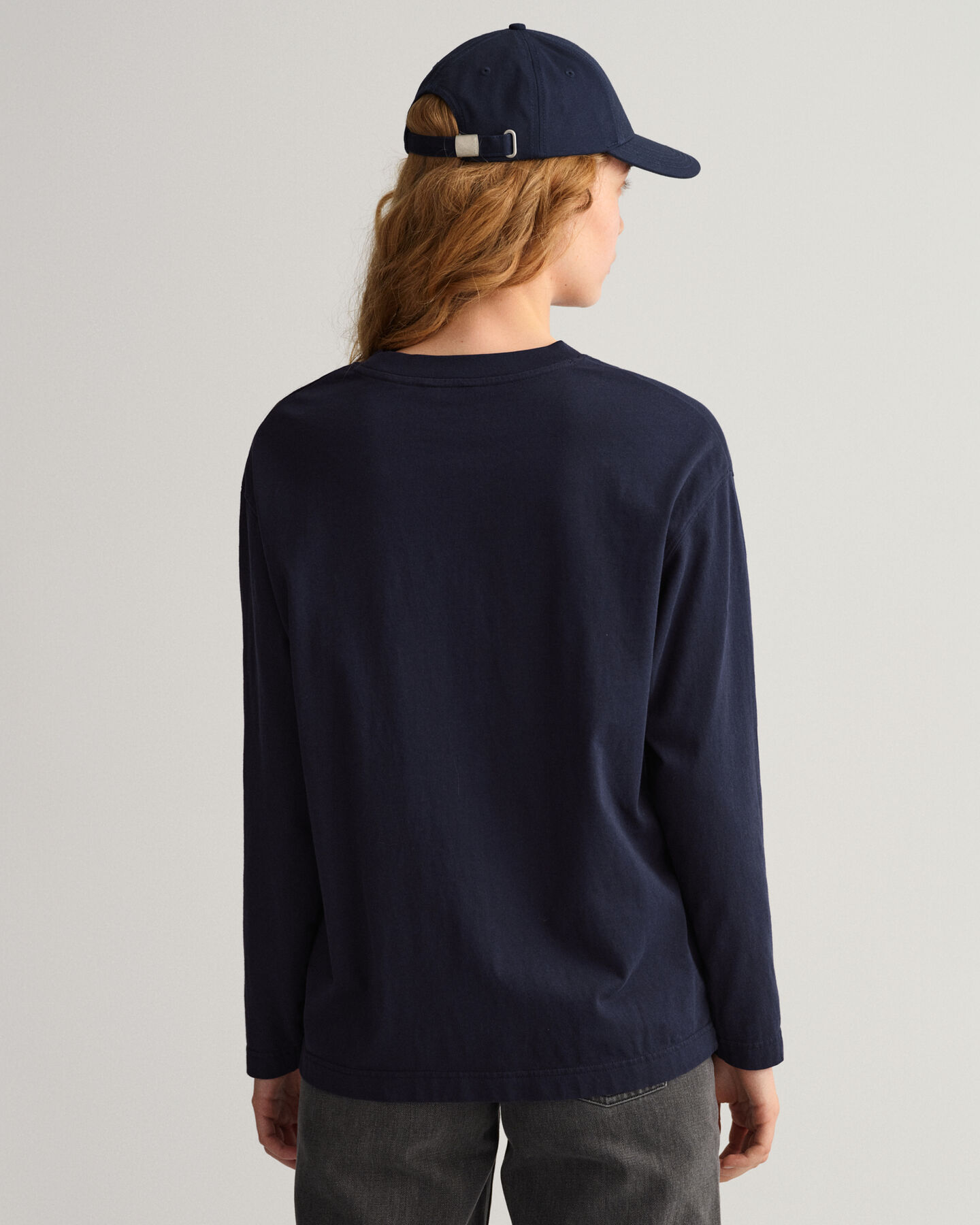 USA Graphic lang&aelig;rmet T-shirt