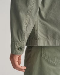 Garment-dyed overskjorte