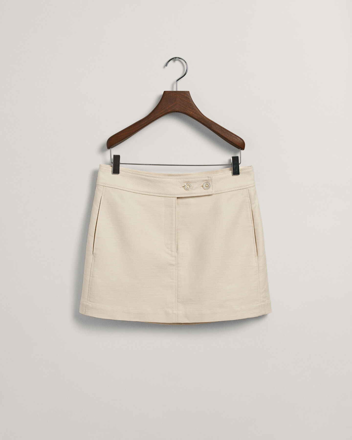 Tekstureret mini nederdel