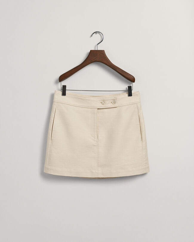 Tekstureret mini nederdel