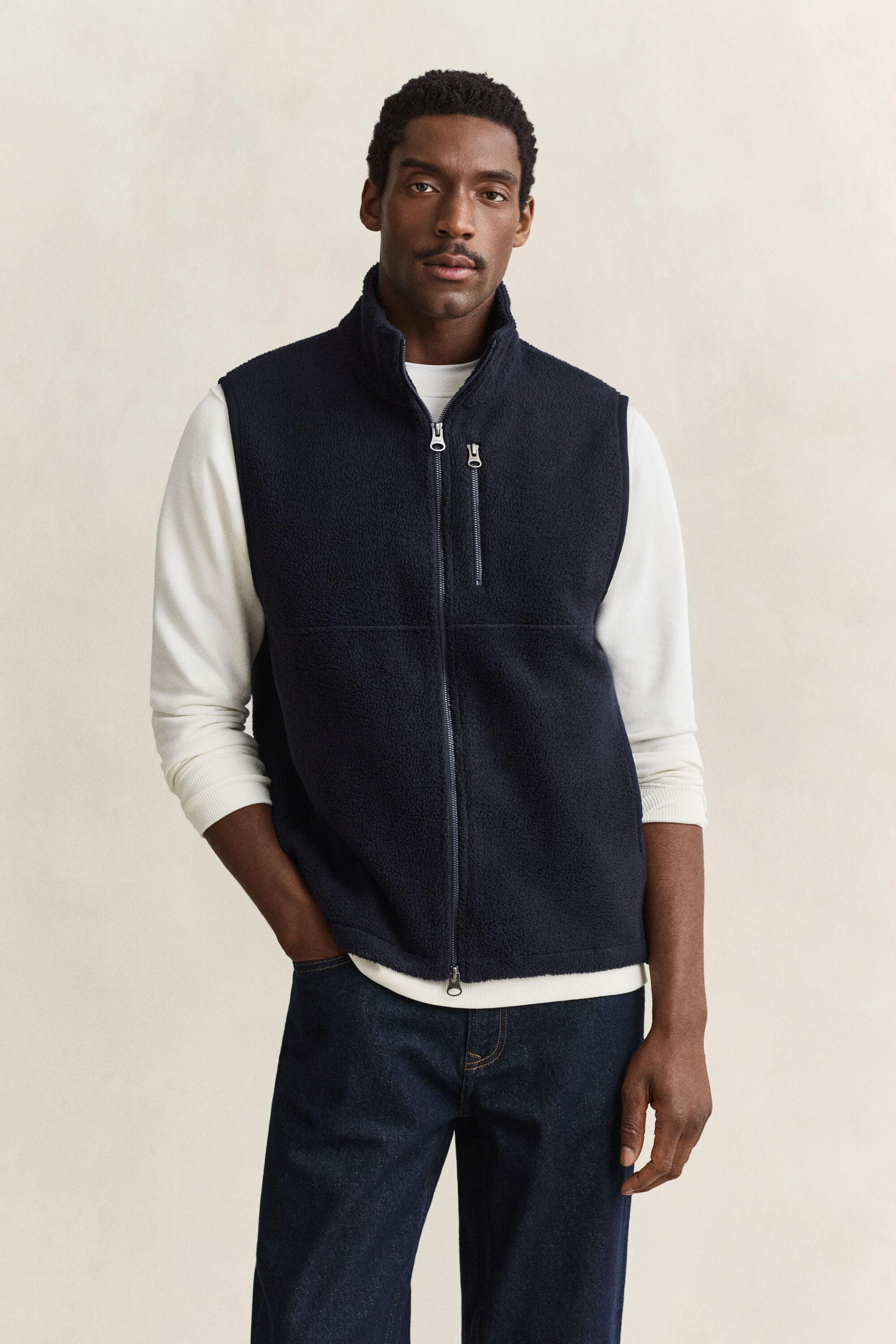 Fleece vest