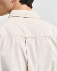 Relaxed fit skjorte af jernbanefløjl