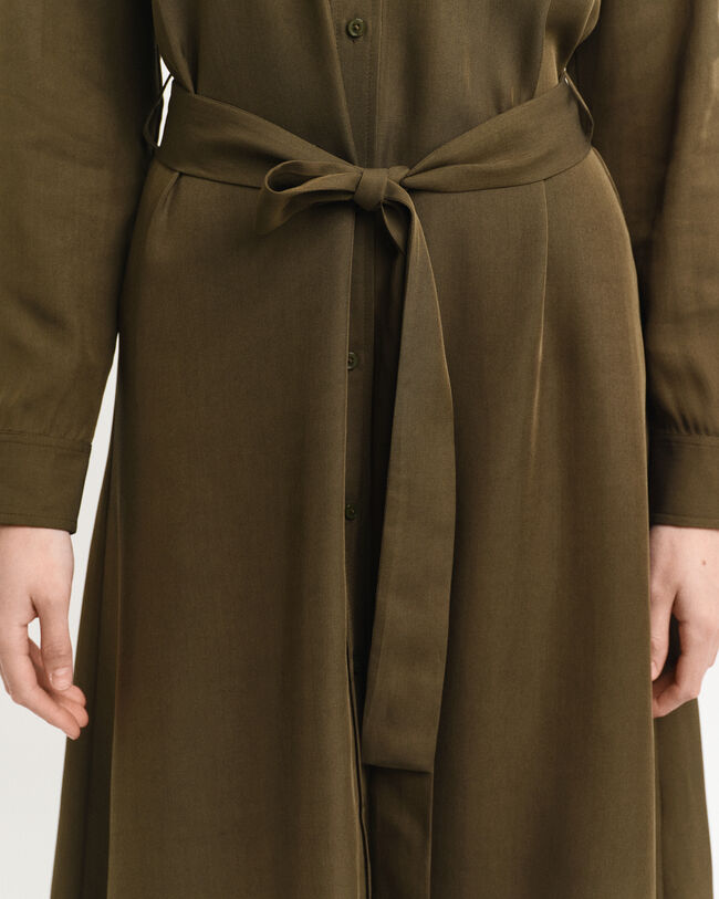 Skjortekjole med lommer