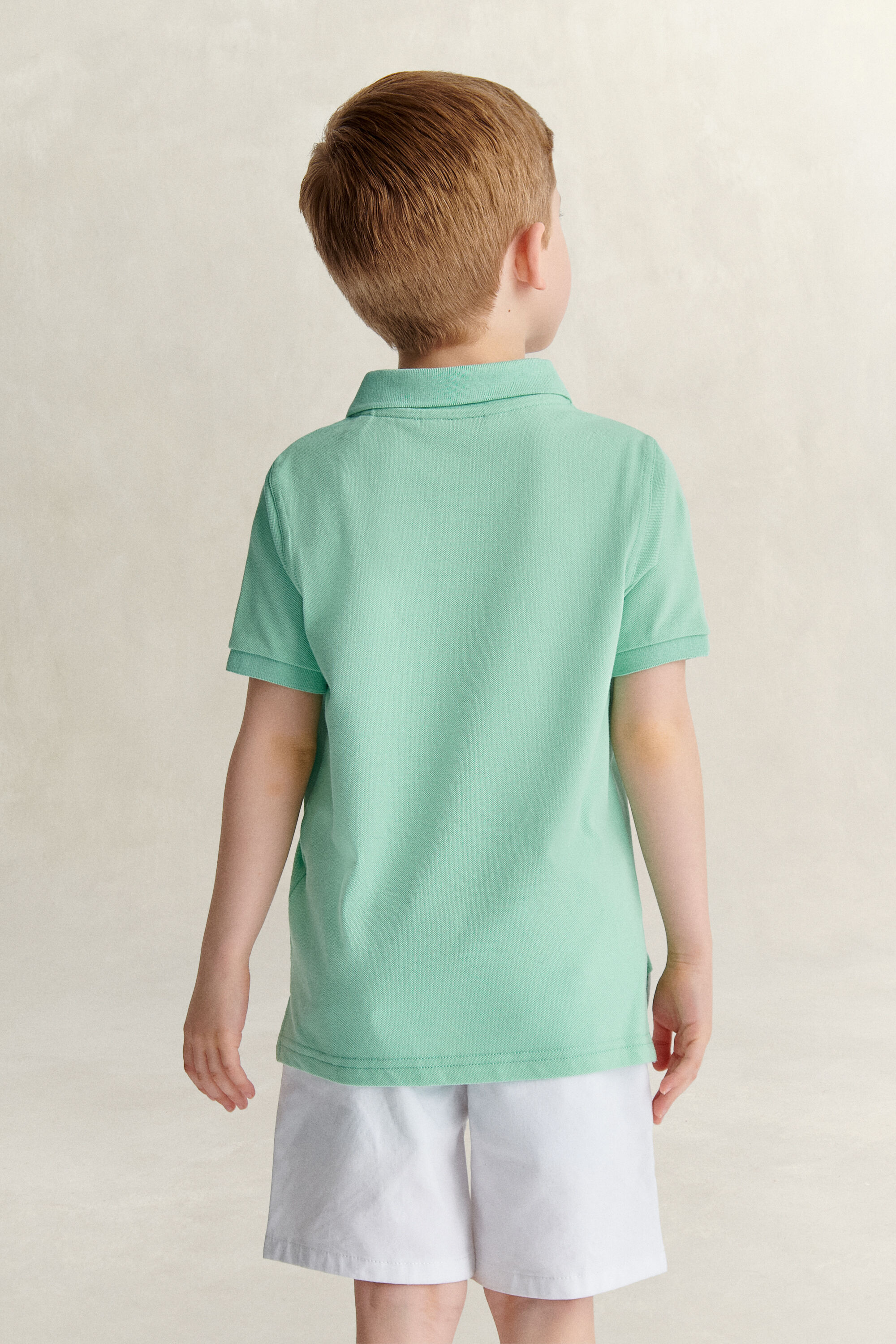 Kids Shield piqué poloskjorte
