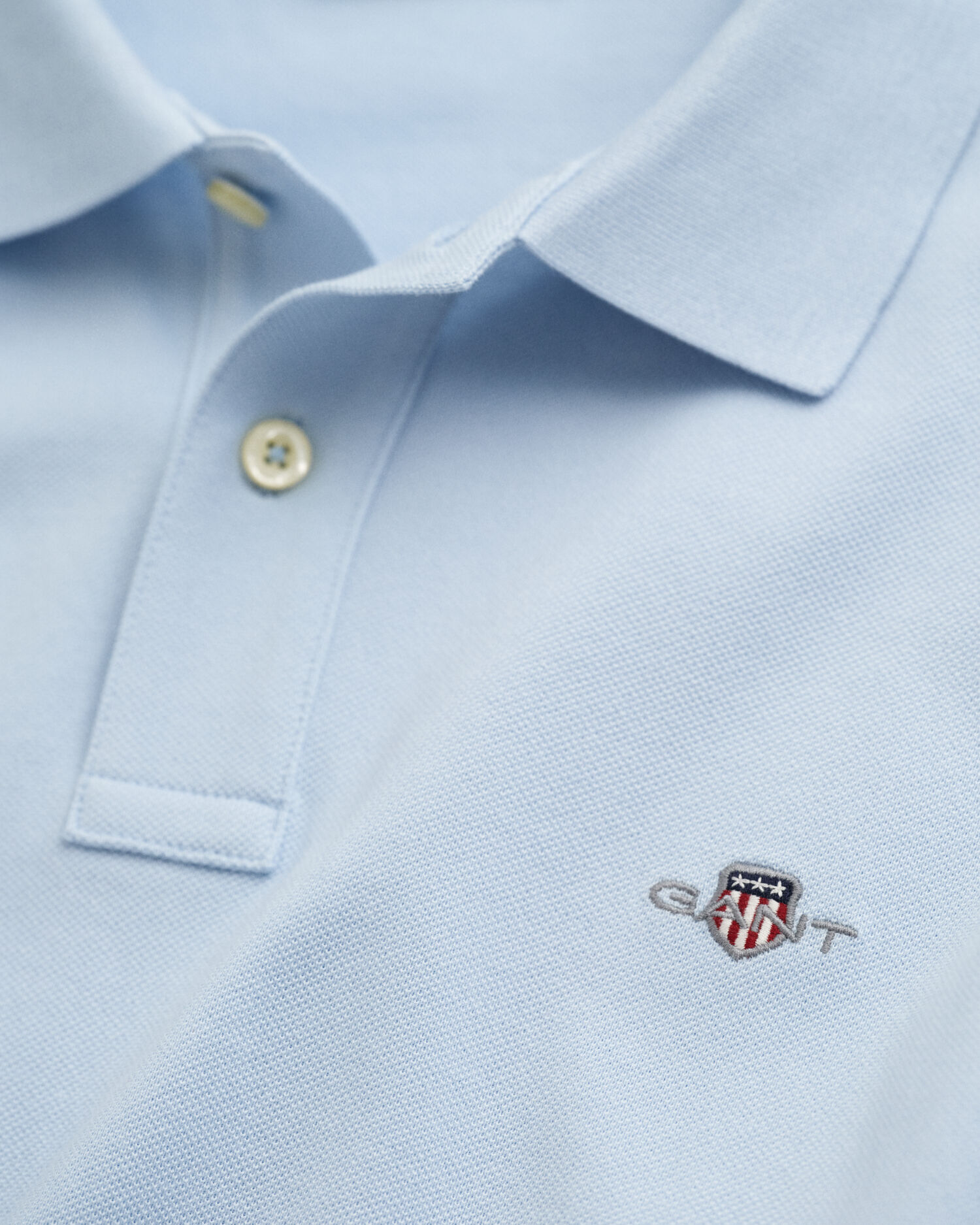 Regular fit Shield Piqué poloskjorte