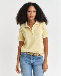 Sunfaded piqu&eacute; poloskjorte