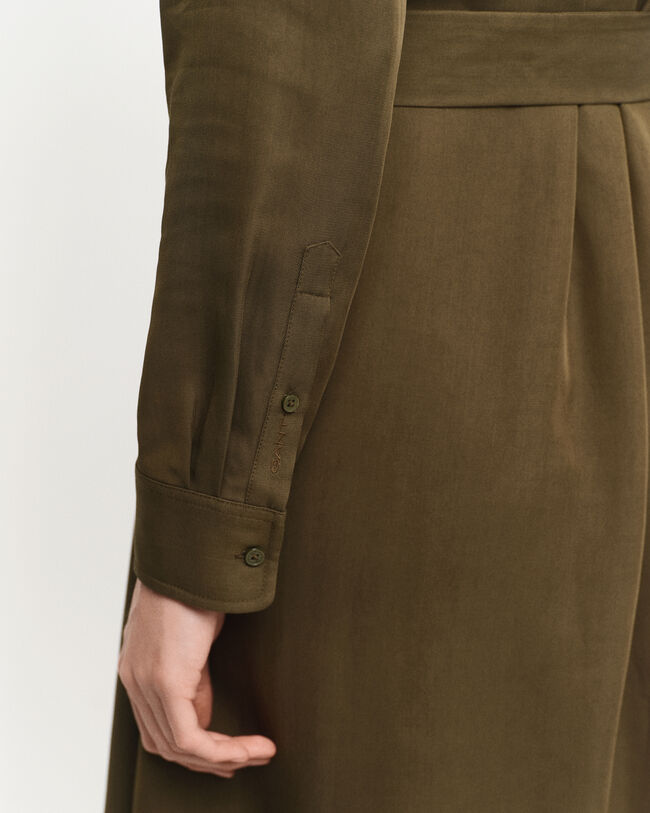 Skjortekjole med lommer