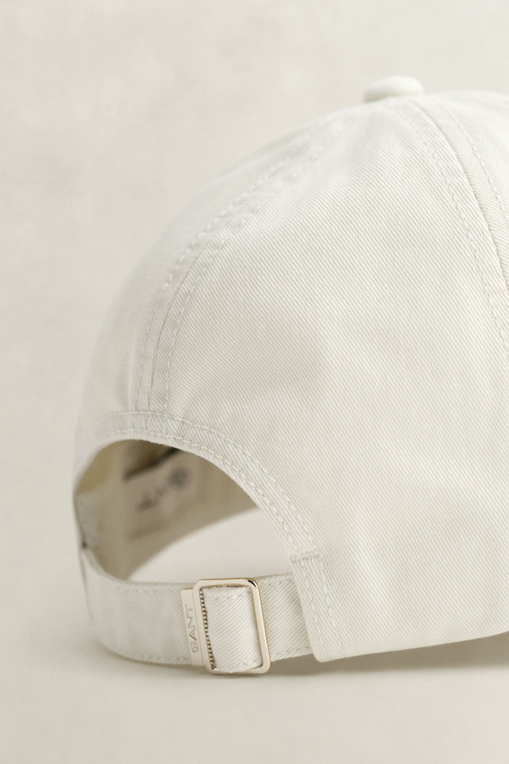Graphic cap af bomuldstwill