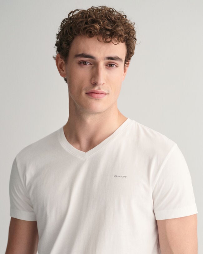 2-Pack T-shirts med V-hals