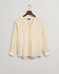 Bluse med stående krave