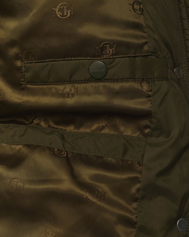 Dunfrakke i fuld længde