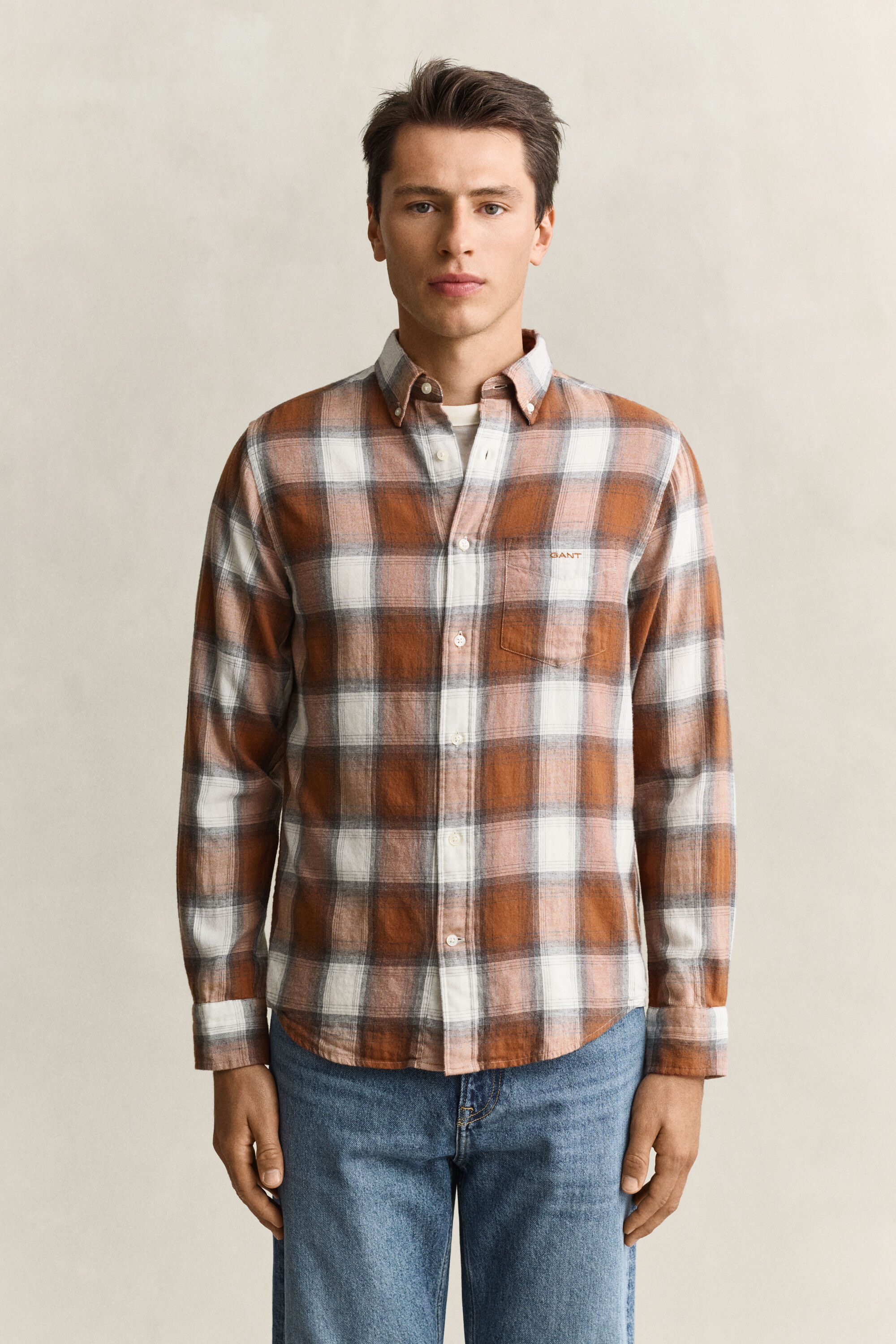 Ternet Windblown flannelskjorte