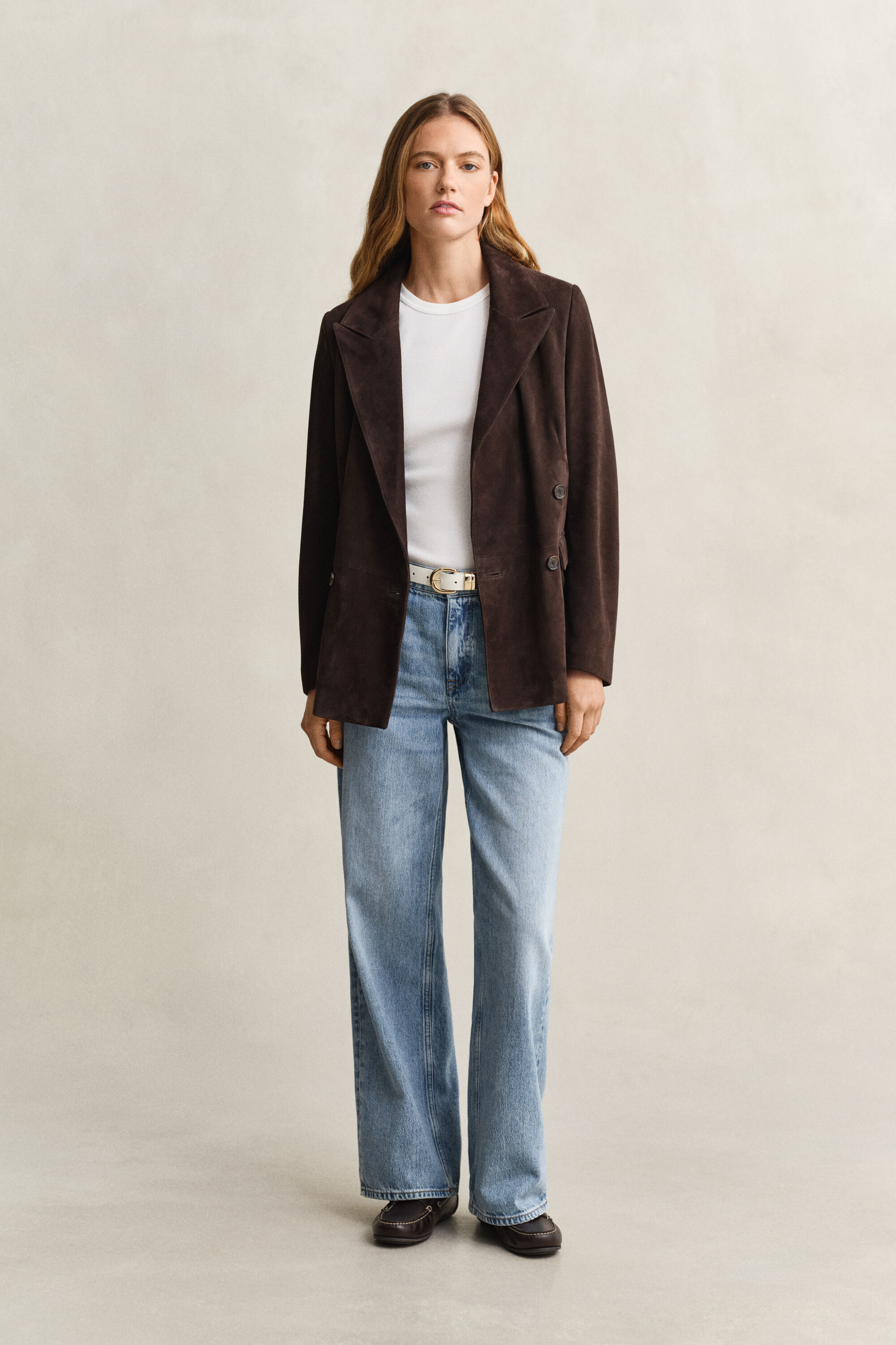 Ribstrikket tank-top