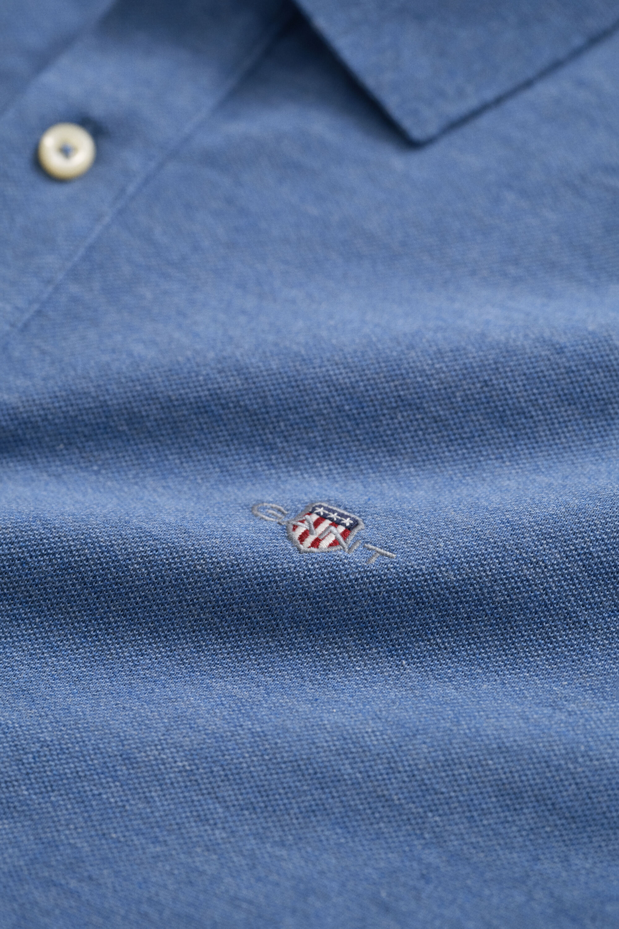 Poloskjorte med regulær pasform