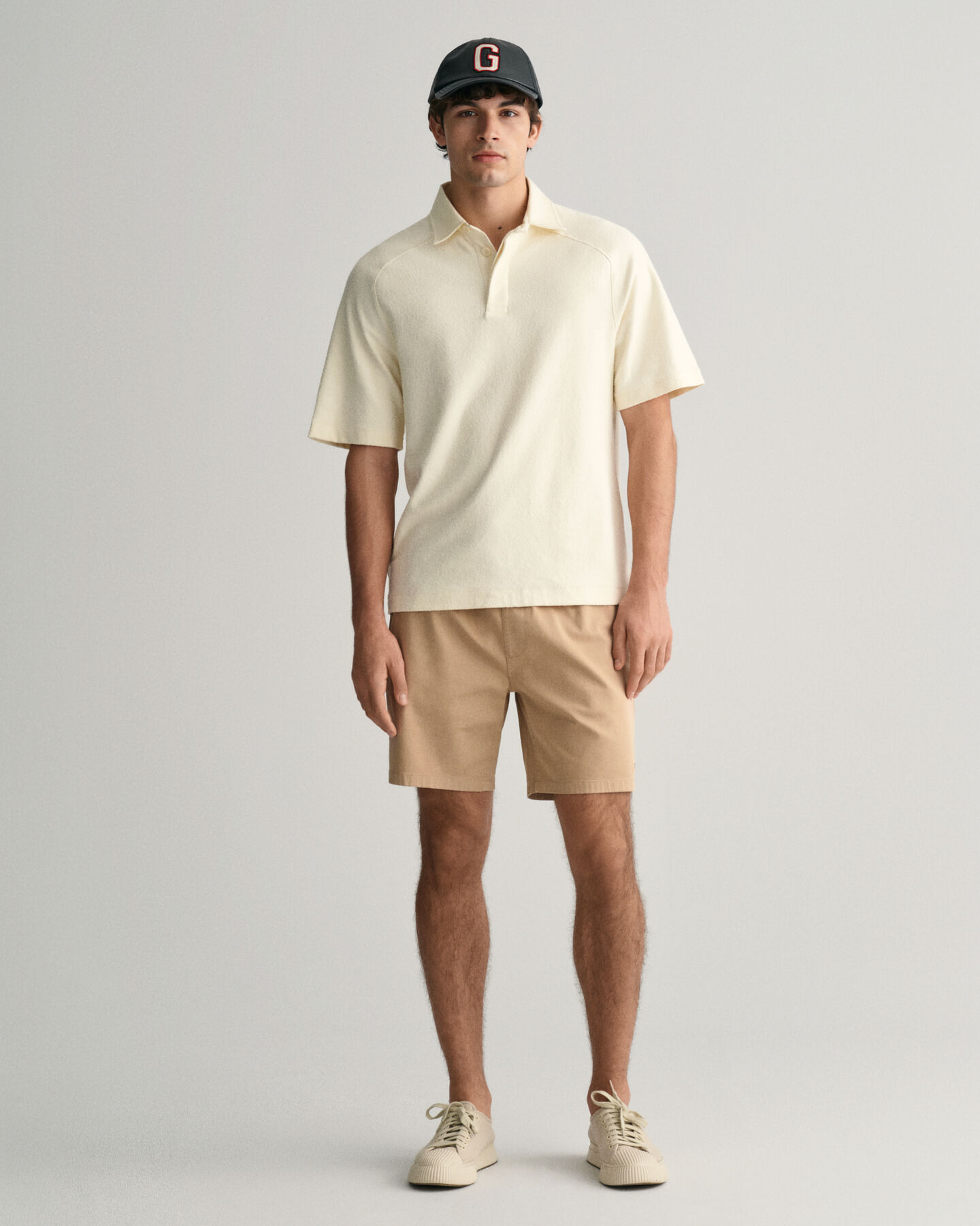 Kortærmet Heavy Rugger med raglanærmer