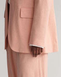 Regular fit h&oslash;rblazer med str&aelig;k