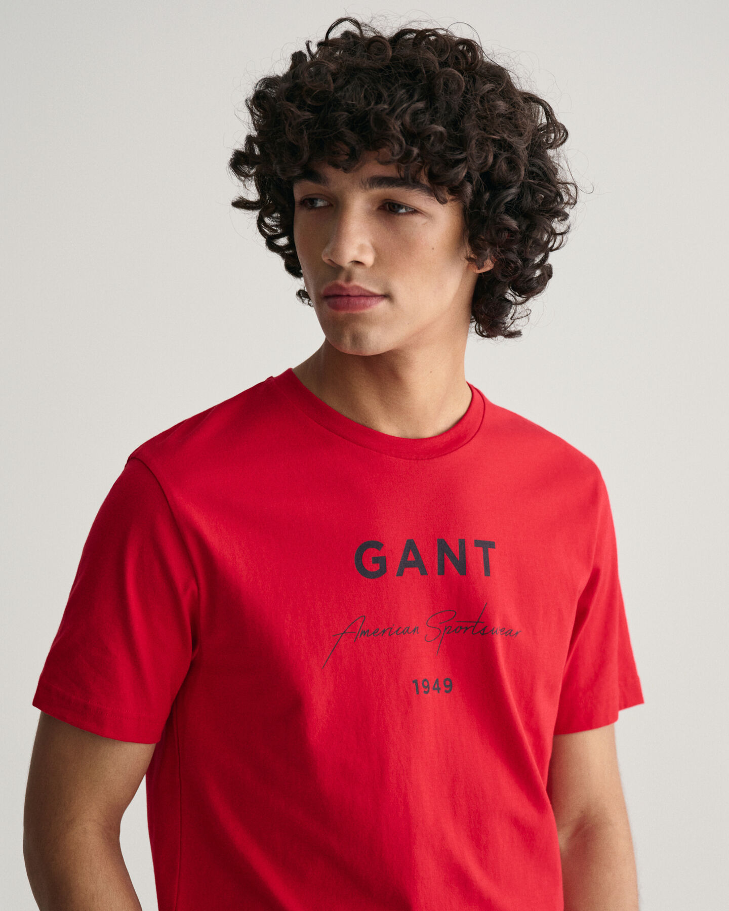 T-shirt med GANT Script Graphic tryk