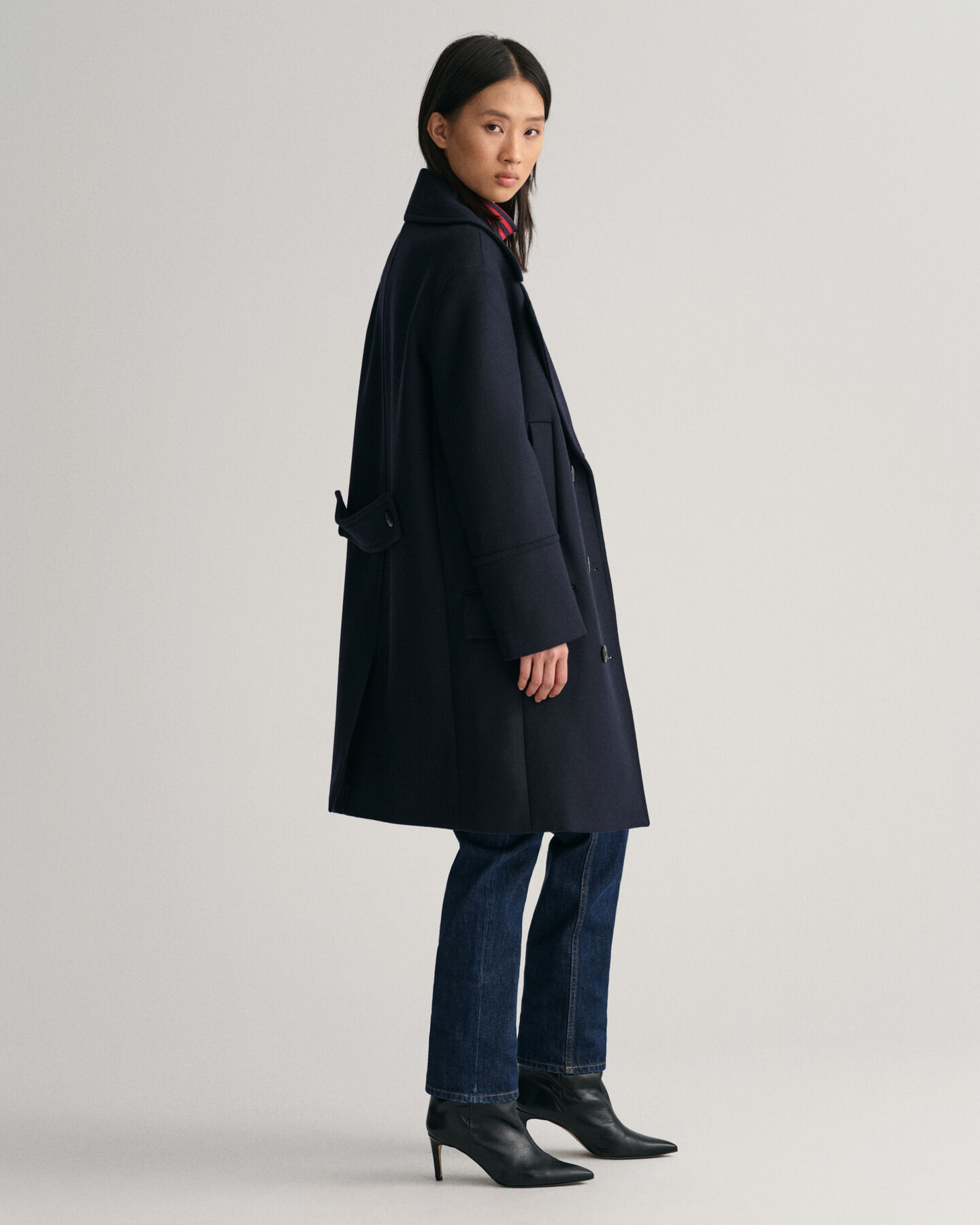 Sømandsjakke i uldblanding