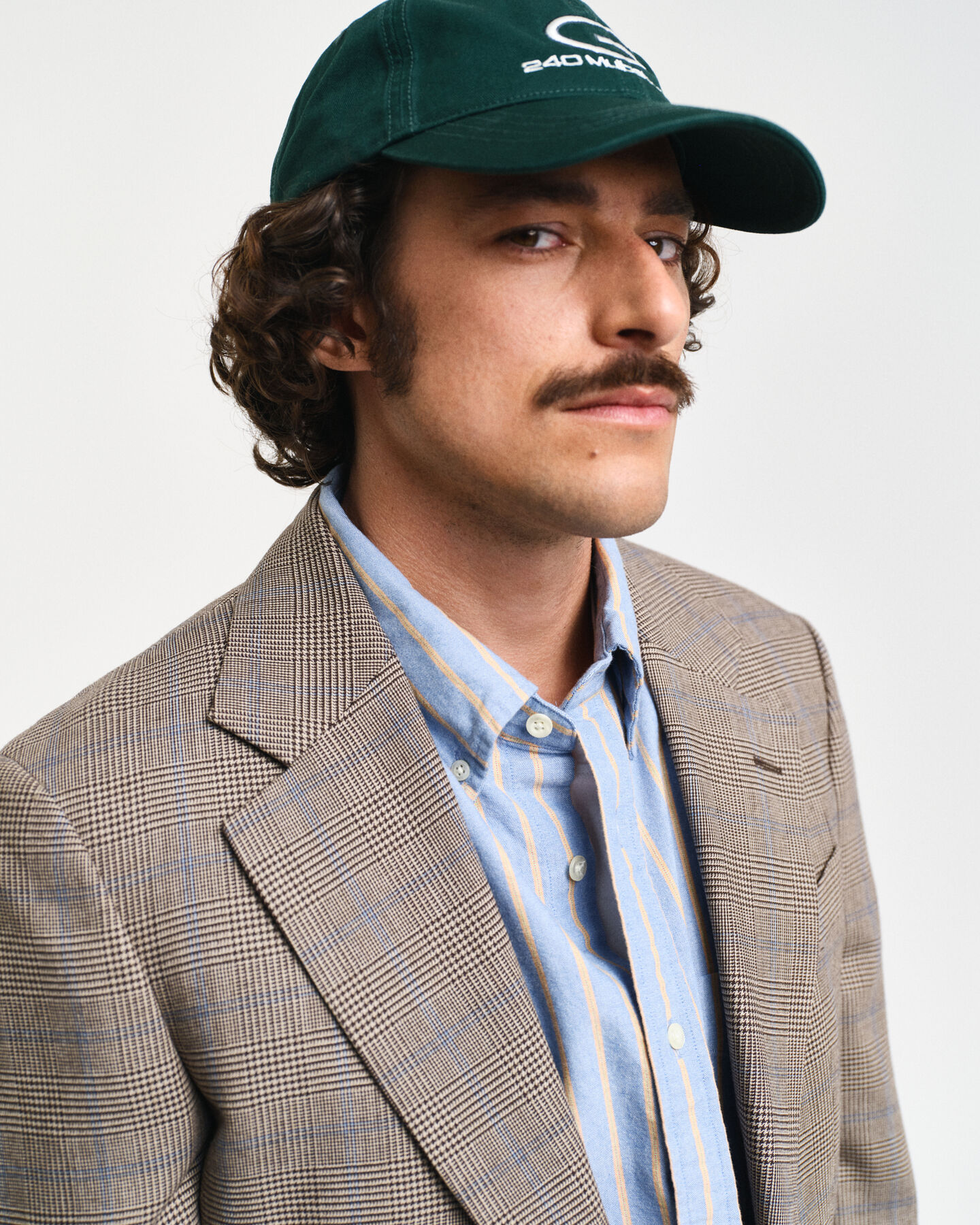 Regular fit Glen-ternet blazer