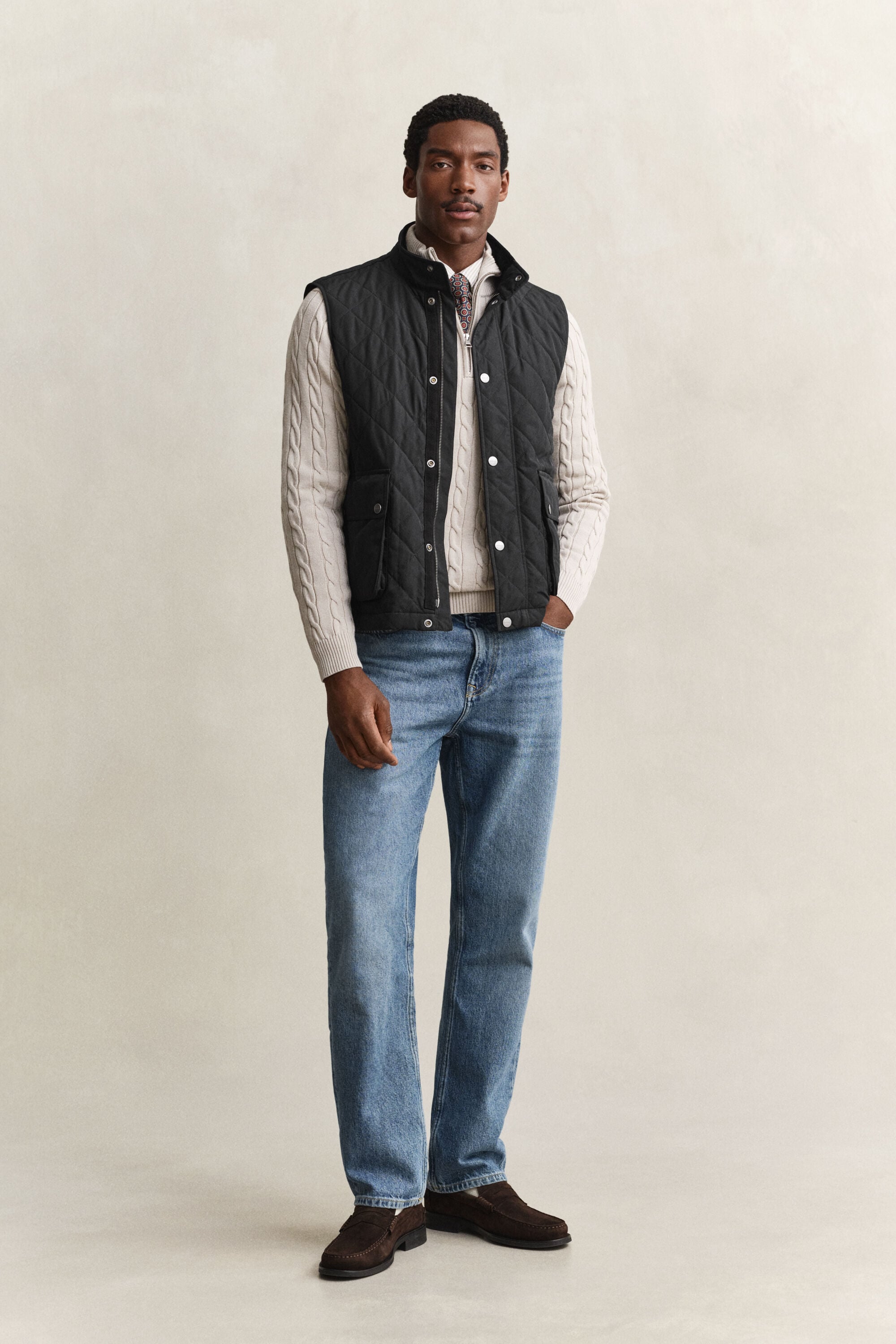 Quiltet vest