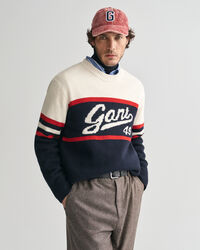 GANT vintage Graphic sweater med crewneck