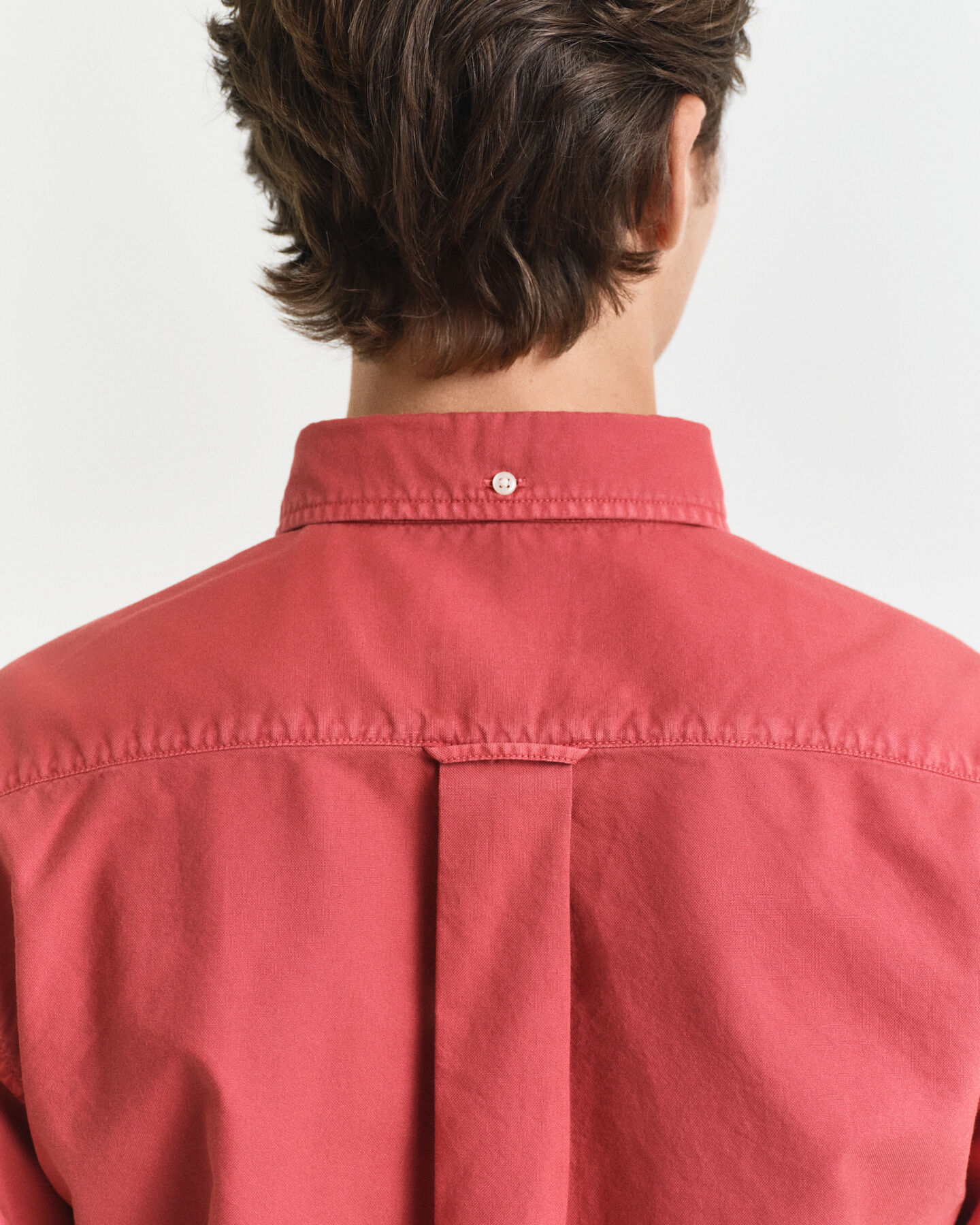 Regular fit garment-farvet Archive Oxford skjorte