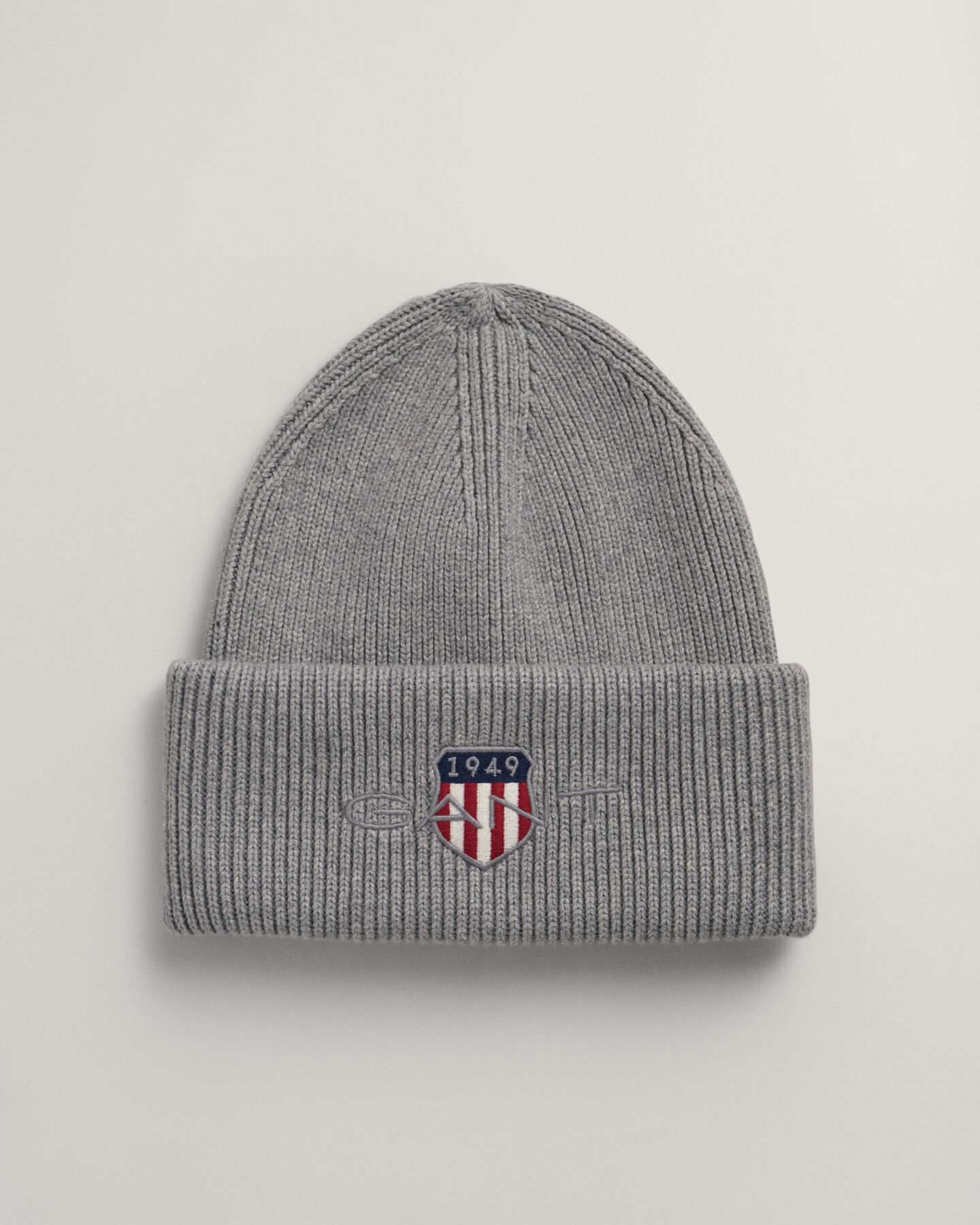 Archive Shield beanie af bomuld