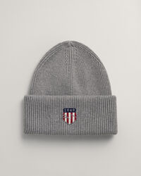 Archive Shield beanie af bomuld