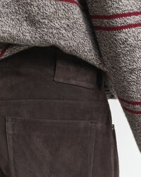 Straight fit jeans i ruskind