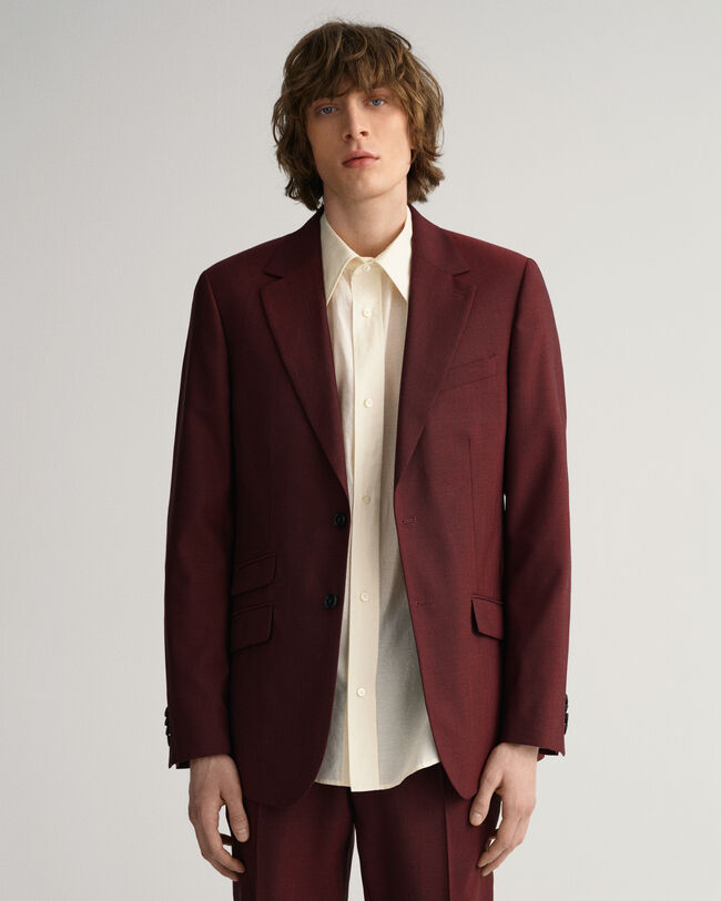 Jakkes&aelig;t-blazer i farver