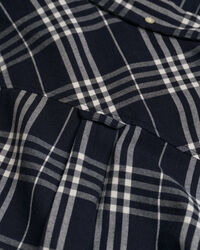 Relaxed fit ternet flannelskjorte