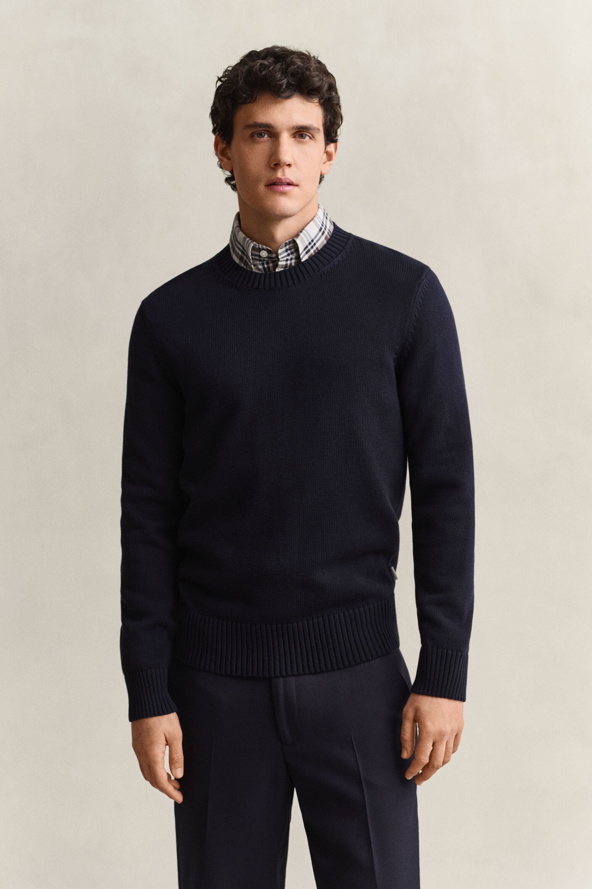 Sweater i supimabomuld