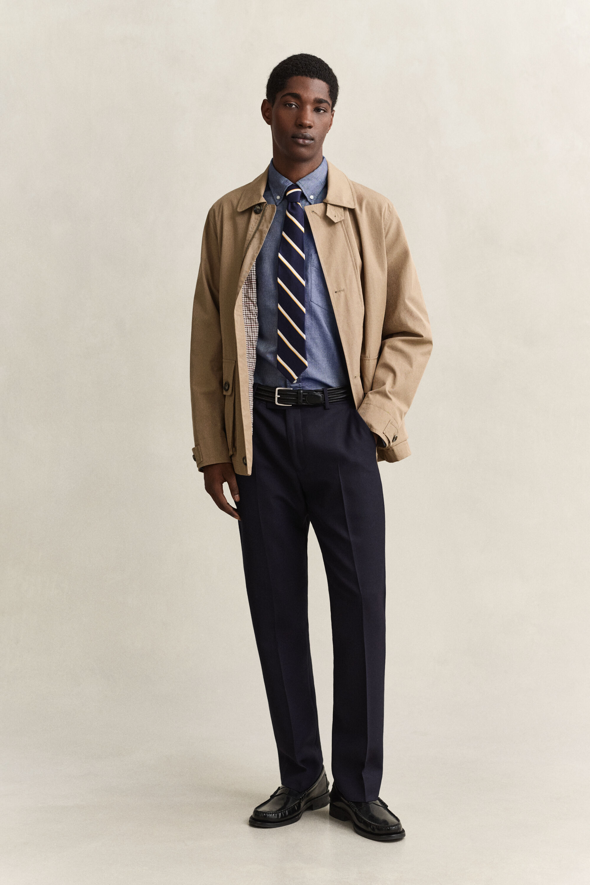 Regular fit klassisk Oxford-skjorte