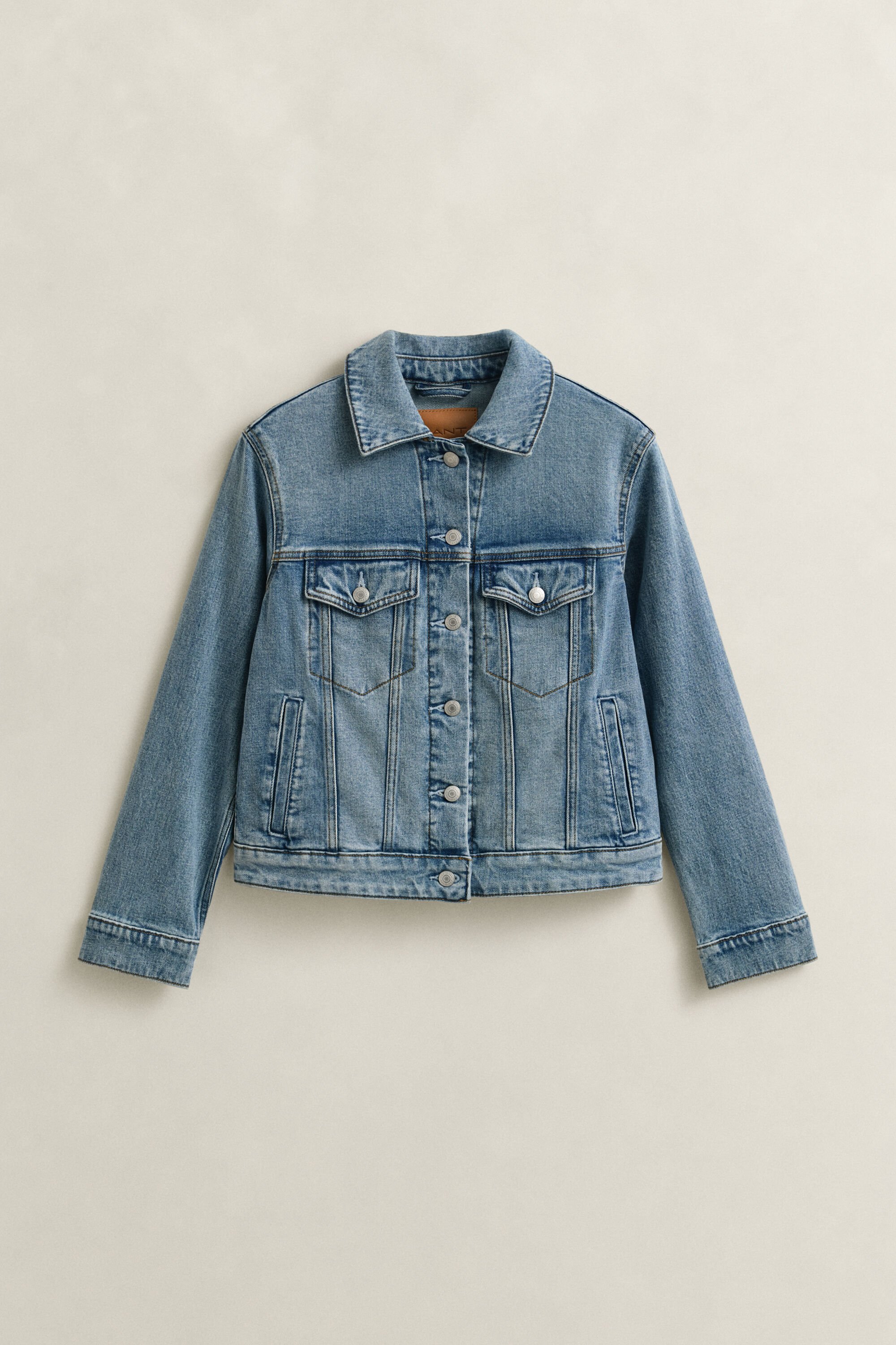 Denim trucker-jakke