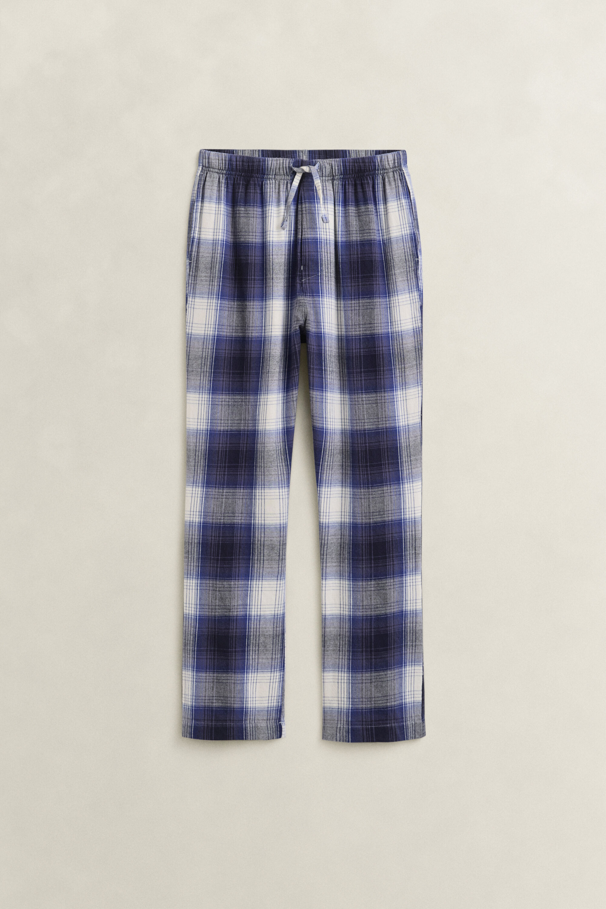 Ternede pyjamasbukser af flannel